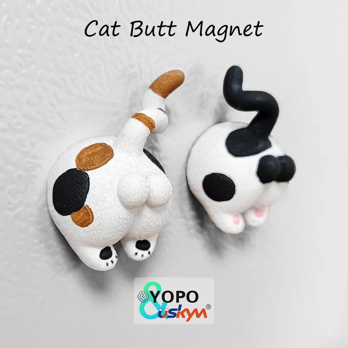 고양이 엉덩이 마그넷 맞춤 제작 굿즈 상세 이미지